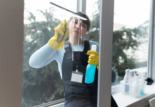 Nettoyage de vitres intérieures et extérieures à Tersannes